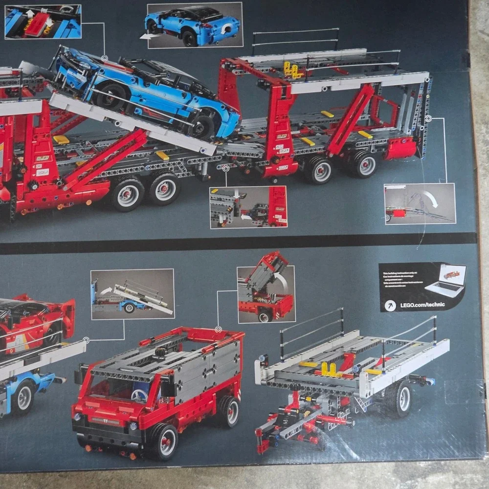 LEGO Technic Car Transporter 42098 Kids New 2-in-1 2493 Pcs 42098